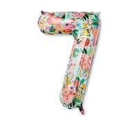 Rifle Paper Co. Garden Party Number Foil Balloon, 40 inches, Birthday, 1 count