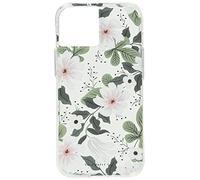 Rifle Paper Co. iPhone 13 Case - Willow Floral: Slim, Clear, Wireless Charging Compatible, 10FT Drop Protection, Heavy Duty Protection, Floral Print