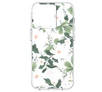 Rifle Paper Cover for iPhone 14 Pro with Shockproof Willow Floral Pattern