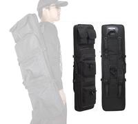 Rifle Soft Case, 32/37/46 Inch Gun Carry Bag, Tactical Shooting Bag for Long Gun Pistol Transportation, Suitable for Outdoor Hunting Shooting(Black,32in/81cm)