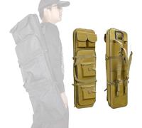 Rifle Soft Case, 32/37/46 Inch Gun Carry Bag, Tactical Shooting Bag for Long Gun Pistol Transportation, Suitable for Outdoor Hunting Shooting(Khaki,32in/81cm)