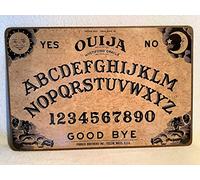 RIFOSA 6"x8" Vintage Ouija Board William Fuld Planchette Mystifying Oracle Metal Sign