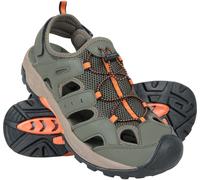 Rift Mens Drainage Mountain Warehouse Shandals - Green - Green - Size: 10