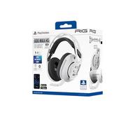 RIG 600 Max HS White Gaming Headset, Sony licensed for PS5. Wireless Stereo Gaming Headset, for PS5, Compatible with PS4, PC and Mobiles. Dual Wireless Connection: RF and Bluetooth allowing you to rec