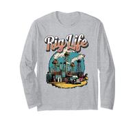 Rig Life Oilfield Rig Long Sleeve T-Shirt