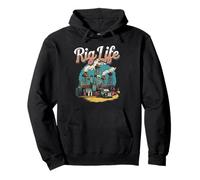 Rig Life Oilfield Rig Pullover Hoodie