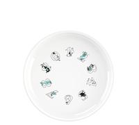 RIG-TIG Moomin ABC deep plate Ø15 cm Turquoise