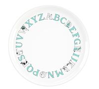 RIG-TIG Moomin ABC plate Ø20 cm Turquoise
