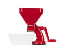 Rigamonti 93 R.F.V. Quality Master Tomato Processor with Bowl Art.69, Polypropylene, red