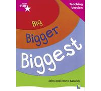 Rigby Star Non-fiction Guided Reading Pink Level: Big, Bigger, Biggest Teaching Version