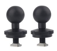 Rigdance 1" Track Ball with T-Bolt for RAM B Size Double Socket Arm, Track Mount for Kayak/Truck/Motorcycles, Compatible with RAM Tough-Track(2PCS)