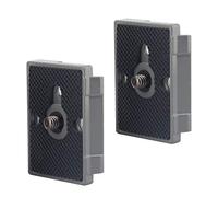 Rigdance 200PL-14 Quick Release Plate for Manfrotto 804RC2 Rapid Connect, 323 RC2, 488RC2, 484RC2, 498/496/ 494RC2, 2498RC, 2486RC, 468MGRC2 (2PCS/Pack)