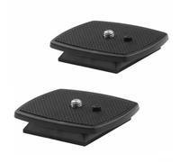 Rigdance 43mm Tripod Quick Release Plate 1-11/16” QR Plate Replacement for Mactrem PT55, for Torjim 60", AX60, for Endurax 66" ETR66, for UBeesize 60” TR60, etc.(2PCS)