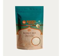 Rigel Spices Basmati Rice 2kg - Authentic Long-Grain Fragrant Rice for Fluffy & Aromatic Meals - Ideal for Biryani & Pulao - Perfect for Special Occasions & Family Dinners