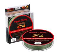 Rigged and Ready Infinite Hi-performance Fishing Braid-66lb 30kg PE Coated Line-200m. Braided 8 Strand Low Diameter No Stretch Long Cast Abrasion Resistant Fast Sink. River Lake Sea Fishing