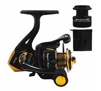Rigged and Ready RR1000 Spin Fishing Reel, 4+1 Bearing + Spare Spool + Bag