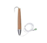 Rigged Cedar Trolling Pencil Bait 15.5cm Metal Wood Lure for Tuna Wahoo Ma