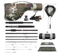 Rigged & Ready X Max Combination Fishing Bundle with RR5000 Reel, Net & Mat