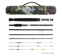 Rigged & Ready X Series™ Travel Fishing Rods. 6 Super Compact Combos & Rods | Multi-Functional, Spinning Poles. 5 to 25 Techniques from one Rod. Spin, Bass, Carp, Fly. Fresh & Saltwater Angling
