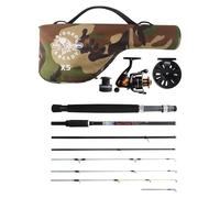 Rigged & Ready X Series™ Travel Fishing Rods. 6 Super Compact Combos & Rods | Multi-Functional, Spinning Poles. 5 to 25 Techniques from one Rod. Spin, Bass, Carp, Fly. Fresh & Saltwater Angling