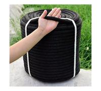 Rigging Rope,Industrial Grade 12mm x 80m Polyester Rope - 3792 LBS Breaking Strength, Durable Multipurpose Rigging Rope for Camping, Hiking, Marine, Arborist, and Outdoor Activities (Black)