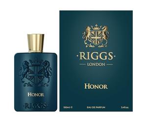 Riggs London Honor Eau de Parfum for Men 100ml Citrus Aromatic Woody Fragrance, Long Lasting Luxury Men’s Perfume Spray