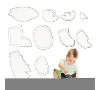 Righelli Quilting Memory Elephant Set - Modelli in Acrilico per Trapunta a Forma di Elephant | Righello da Cucito, Fai-da-te Creativo e Progetti Artistici