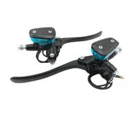 Right and Left 7/8 Inch 22mm Brake Pump Front Master Cylinder Hydraulic Brake Lever Compatible with Mud Pit Bicycle ATV Go Kart 007 009