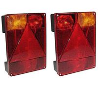 Right and left hand rear trailer lamps lights Radex 5 function LMX2303