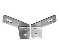 Right and Left Side Broken Fender Saddlebag Rail Support Brackets Strut Stainless Steel Compatible with Harley 1985-2008 Comprehensive