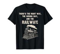 Right and Wrong Way Railway T-Shirt