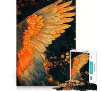 Right Angel Wing 1000 Piece Jigsaw Puzzles for Teenagers Jigsaw Brain Workout Toy Group Play Art Assembly Classic Gift (38x26cm)