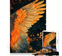 Right Angel Wing 1000 Piece Jigsaws for Adults Puzzle Mind Exercise Toy Family Bond Precision Cut Creative Gift (38x52cm)