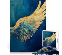 Right Angel Wing Jigsaw Puzzle for Teenagers 1000 Pieces Reason Skill Toy Calming Play Exact Cut Perfect Present (38x52cm)