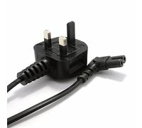 Right Angle 2 Meter Long Mains Power Cable For Samsung LED Flat TV UK