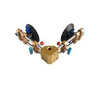 Right Angle 90 Degree Seamless Seam Setter with Suction Cup 8 Inch for Counter Top Granite Stone Marble Slab Installation Joining for Precise Leveling