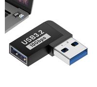 Right Angle, A Male To A Male To Female -Seamless Synchronization: Simplify sharing between tools with this 90-degree Share quick informat Extender, For Laptops, Phone, Pc