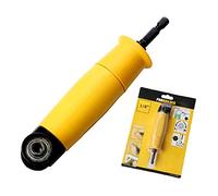 Right Angle Bend Extension Drill Chuck 155 * 32mm Right Angle Bend Extension Chuck 90 Degree Vanadium Steel Drill Attachment Adapter Kit for Most Electric Drills and Socket Wrenches