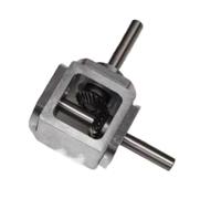 Right Angle Bevel Gearbox, T-Type 90 Degree Commutator 1:1 Transmission Bevel Gearbox 8mm Bore 20kg 2000rpm