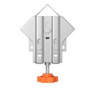 Right-Angle Clamp Fabricated from Stainless Steel for Durability Under Frequent Handling and Exposure to Workshop Elements (B)