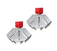 Right Angle Clamp Made Entirely of Stainless Steel to Resist Wear and Deformation Under Load in Repeated Workshop Clamping Operations (D)