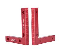 Right Angle Clamps Aluminum Alloy, 2pcs, Clear Scale, 90 Degree Positioning Tool - Durable Design, Precision Measuring, Woodworking Accessories