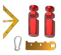 Right Angle Clamps for Woodworking,Carpentry Auxiliary Gauge | Precision Right Angle Ruler Auxiliary Clamp for Cabinet Furniture Workplace Living Room