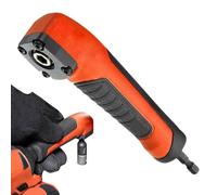 Right Angle Drill - 90 Degree Driver, Compact Rotary Connector, Flexible Extension Tool, Precision Bit Holder | P Workshop Garage Home Repair Placement