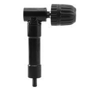 Right Angle Drill Attachment, 0.8-10mm Right Angle Bend Extension 90 Degree Drill keyless Chuck Converter Cordless Adapter Attachment Electric Drills Rights Angles Adapter for Tight Corner Workspace
