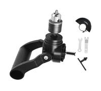 Right Angle Drill Chuck Adapter, Anti-Slip Multifunctional Drill Attachment, Adapter, Right Angle Drill Attachment, Metal