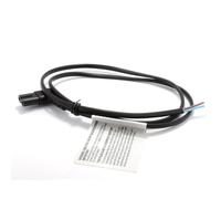 Right Angle Figure 8 to Bare Wire Power Cord 2 Core Cable 90 Degree C7 1m