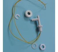 Right Angle Float Switch for Liquid Level Control in Tanks Pools Hydroponics Freshwater Saltwater Aquariums Fish Tanks with 70W 110VDC 0.5A PP Housing