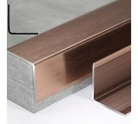 Right Angle Floor Door Strips, 3pcs Aluminum Alloy Transition Bar for Thickened Wall Corner Protection, Frosted Finish, 0.9m Length, 30mm x 30mm