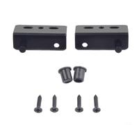 Right Angle for pivot Hinge Kit for Cabinets and Drawers Right(Black)